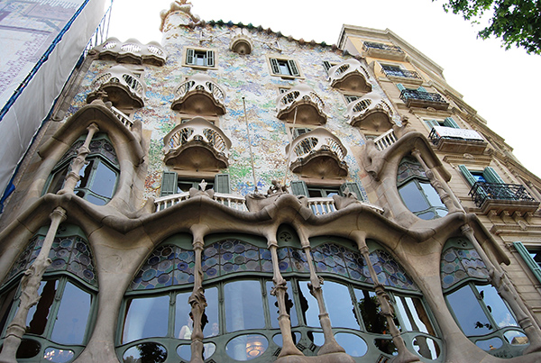 La Casa Batlló de Gaudí