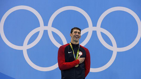 Michael Phelps el mejor atleta de todos los tiempos