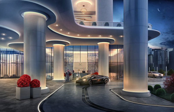 Así será el nuevo Hotel Dorchester de Dubai