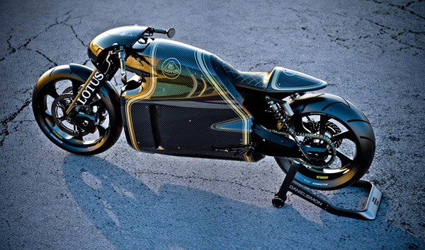 Lotus Motorcycles C-01, designed by Daniel Simon