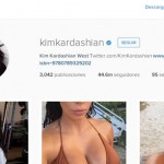 Kim Kardashian es la nº1 de instagram