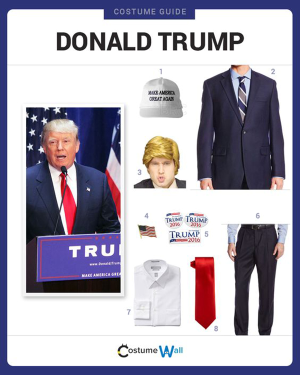 Baño Skalk pronunciación El disfraz de Donald Trump el más espeluznante para Halloween 2016 -  estilos de vida - estilos de vida