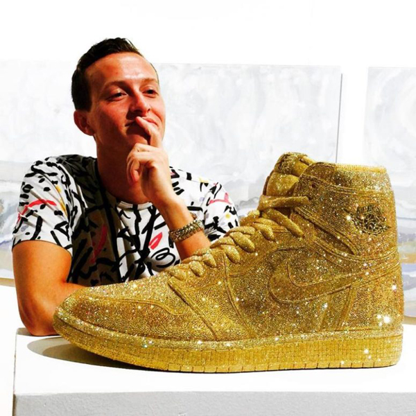 Air Jordan Swarovski 1s "Golds" Edición de Daniel Jacob - estilos de vida - estilos de vida