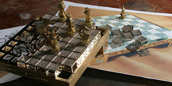 Exquisitos juegos de ajedrez-joya de Charles Hollander y Bernard Maquin -  estilos de vida - estilos de vida